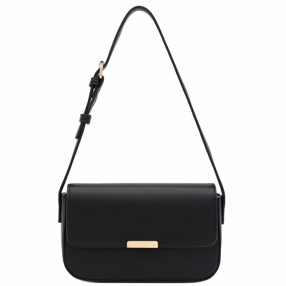 Classic Rectangular Flap Purse Underarm Shoulder Bag Minimal Chic Elegant